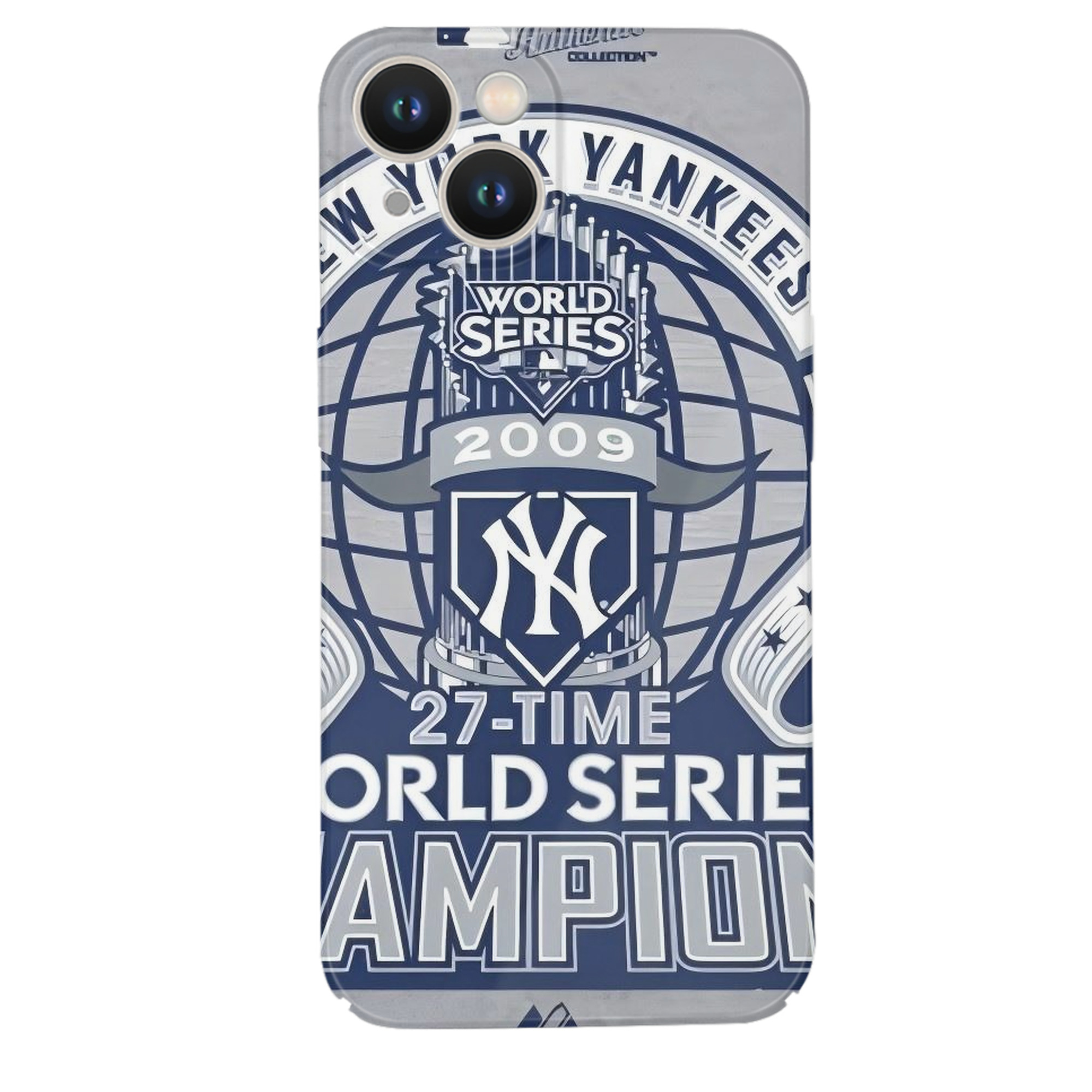 New York Yankees 207 IPhone 14 Series Full-Cover Hard Case – Shockproof With Raised Camera Protection – Precise Cutouts, Wireless Charging Compatible – Durable, Anti-Yellowing, Easy To Clean